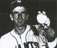 Giants P Carl Hubbell